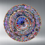 Charles Fazzino Art Charles Fazzino Art One World...The Circle of Life (AP) (Framed)
